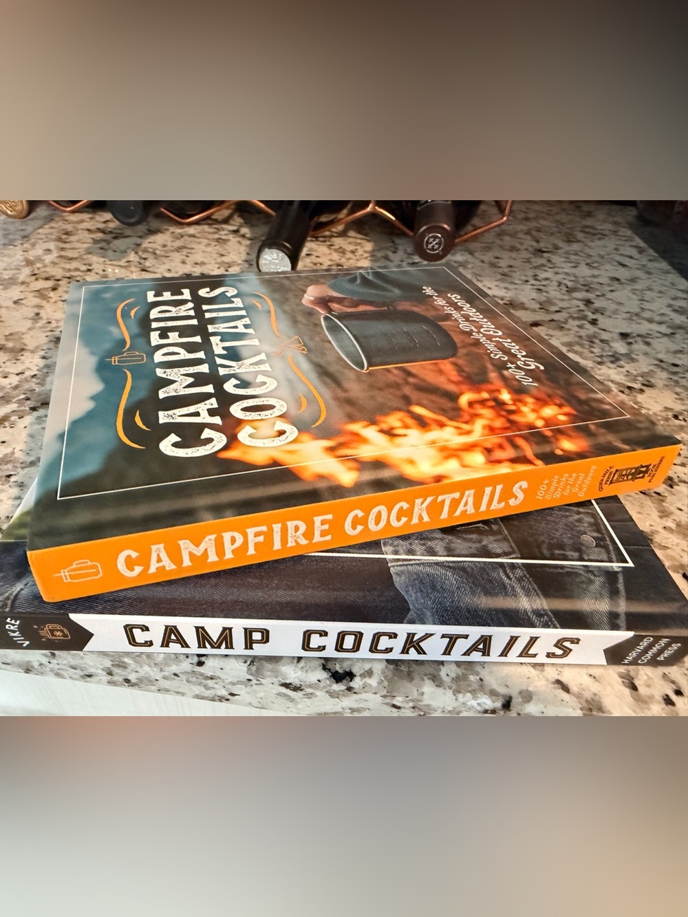 Campfire Cocktails Recipe Book - set of 2
